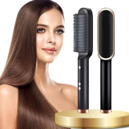 Escova De Cabelo 3 em 1 + Brinde