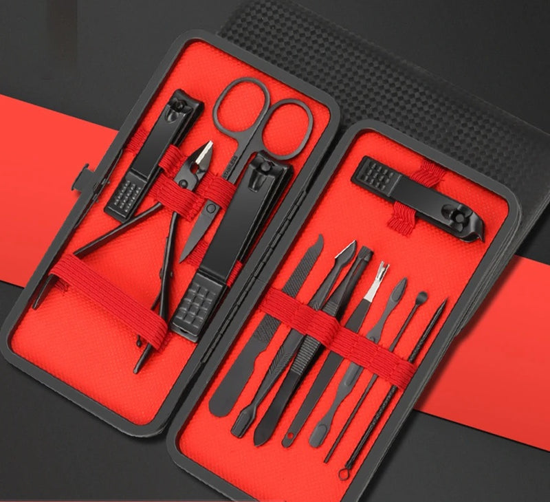 Conjunto de 7/10/12/18/20/24 peças de kits profissionais de manicure