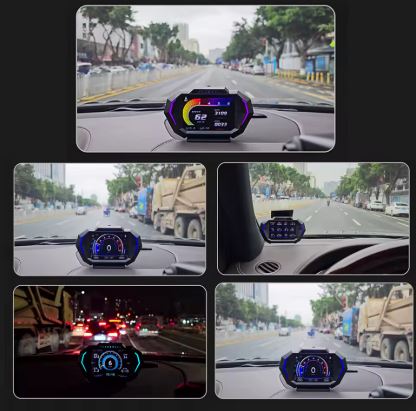 Computador de Bordo com Velocímetro e OBD 2 - Mais de 30 Funções